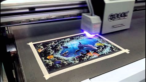 what machine prints on metal